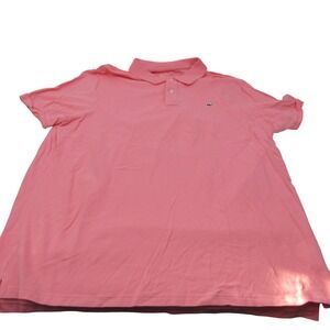 Vineyard Vines Men's Classic Fit Polo Shirt Whale Logo Size XXL  Pink